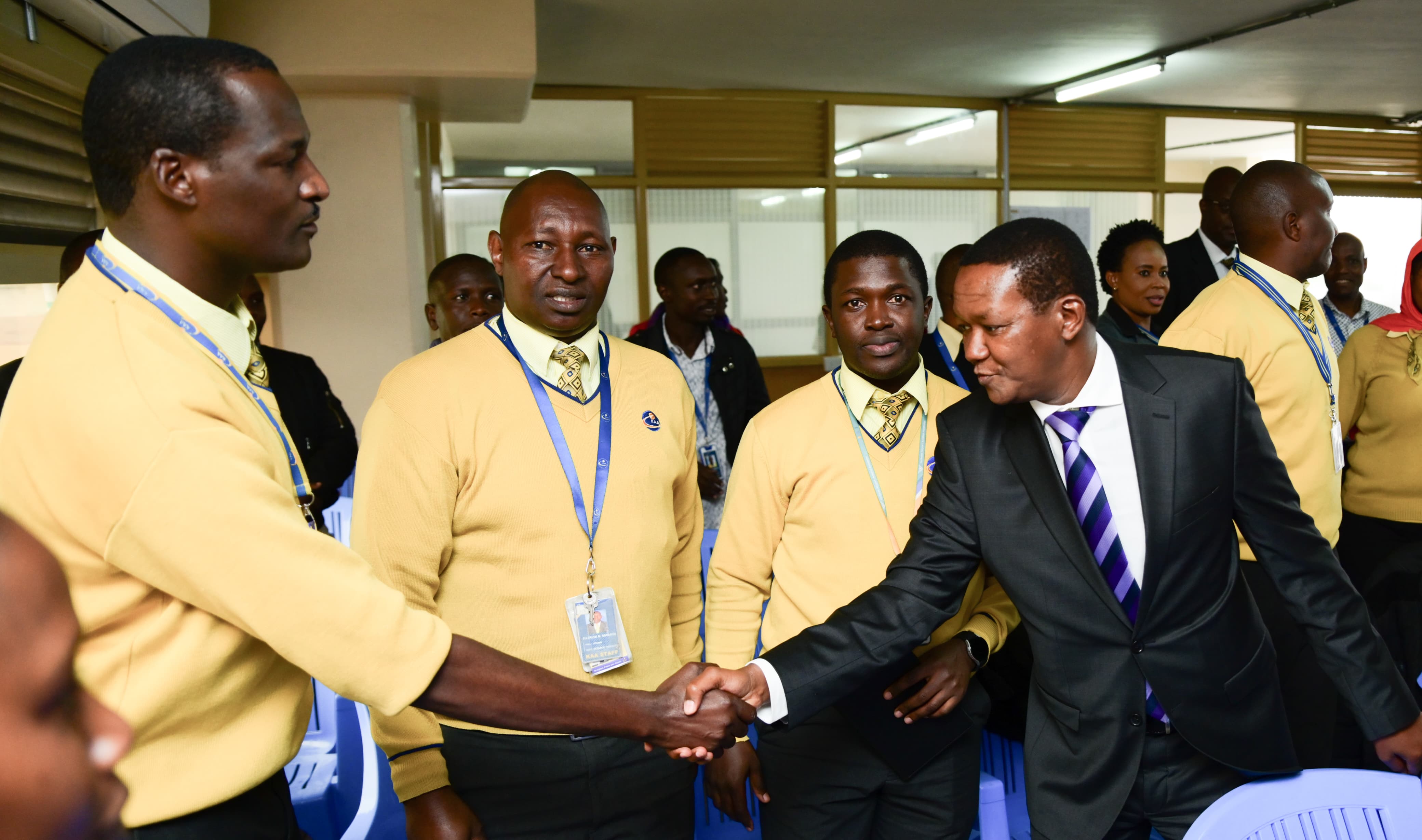 Labour and Social Protection CS Meets Aviation Sector Leaders at JKIA Amid Privatization Concerns